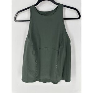 Lululemon Swift Ventilated Racerback Running Tank Top Smoked Spruce Women’s 4?